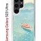 Чехол-накладка Samsung Galaxy S23 Ultra (638515) Kruche PRINT озеро цветов