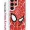 Чехол-накладка Samsung Galaxy S23 Ultra (638515) Kruche PRINT Человек-Паук красный