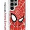 Чехол-накладка Samsung Galaxy S23 Ultra (638515) Kruche PRINT Человек-Паук красный