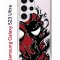 Чехол-накладка Samsung Galaxy S23 Ultra (638515) Kruche PRINT Spider-Man-Venom