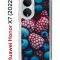 Чехол-накладка Huawei Honor X7 (2022) Kruche Print Fresh berries