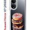 Чехол-накладка Huawei Honor X7 (2022) (638390) Kruche PRINT Donuts