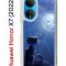 Чехол-накладка Huawei Honor X7 (2022) (638390) Kruche PRINT Лунный кот