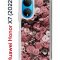 Чехол-накладка Huawei Honor X7 (2022) (638390) Kruche PRINT цветы