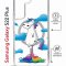 Чехол-накладка Samsung Galaxy S22 Plus (638527) Kruche PRINT Flying Unicorn