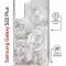 Чехол-накладка Samsung Galaxy S22 Plus (638527) Kruche PRINT White roses