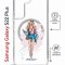 Чехол-накладка Samsung Galaxy S22 Plus (638527) Kruche PRINT Fashion Girl