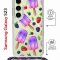 Чехол-накладка Samsung Galaxy S23 (638523) Kruche PRINT Ice Cream