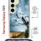 Чехол-накладка Samsung Galaxy S23 (638523) Kruche PRINT Журавли