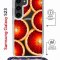 Чехол-накладка Samsung Galaxy S23 (638523) Kruche PRINT Orange