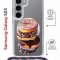 Чехол-накладка Samsung Galaxy S23 (638523) Kruche PRINT Donuts