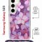 Чехол-накладка Samsung Galaxy S23 (638523) Kruche PRINT Гортензия