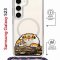 Чехол-накладка Samsung Galaxy S23 (638523) Kruche PRINT тигр первый снег