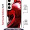 Чехол-накладка Samsung Galaxy S23 (638523) Kruche PRINT Вино