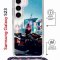 Чехол-накладка Samsung Galaxy S23 (638523) Kruche PRINT Киберпанк