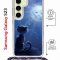 Чехол-накладка Samsung Galaxy S23 (638523) Kruche PRINT Лунный кот