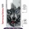 Чехол-накладка Samsung Galaxy S23 (638523) Kruche PRINT Волк