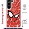 Чехол-накладка Samsung Galaxy S23 (638523) Kruche PRINT Человек-Паук красный