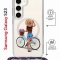 Чехол-накладка Samsung Galaxy S23 (638523) Kruche PRINT Велосипедная прогулка