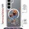 Чехол-накладка Samsung Galaxy S23 (638523) Kruche PRINT Велосипедная прогулка