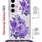 Чехол-накладка Samsung Galaxy S23 (638523) Kruche PRINT Roses