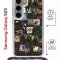 Чехол-накладка Samsung Galaxy S23 (638523) Kruche PRINT Плейлисты