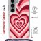 Чехол-накладка Samsung Galaxy S23 (638523) Kruche PRINT Сердце