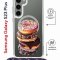 Чехол-накладка Samsung Galaxy S23 Plus (638526) Kruche PRINT Donuts