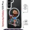 Чехол-накладка Samsung Galaxy S23 Plus (638526) Kruche PRINT Велосипедная прогулка