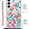Чехол-накладка Samsung Galaxy S23 Plus (638526) Kruche PRINT Макарон