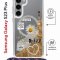 Чехол-накладка Samsung Galaxy S23 Plus (638526) Kruche PRINT Крафтовые наклейки