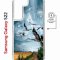 Чехол-накладка Samsung Galaxy S22 (638522) Kruche PRINT Журавли