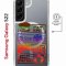 Чехол-накладка Samsung Galaxy S22 (638522) Kruche PRINT Repeat