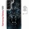 Чехол-накладка Samsung Galaxy S22 (638522) Kruche PRINT Дикий леопард