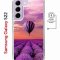 Чехол-накладка Samsung Galaxy S22 (638522) Kruche PRINT Лавандовый рай