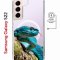 Чехол-накладка Samsung Galaxy S22 (638522) Kruche PRINT Змея