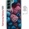 Чехол-накладка Samsung Galaxy S22 (638522) Kruche PRINT Fresh berries