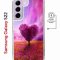 Чехол-накладка Samsung Galaxy S22 (638522) Kruche PRINT Pink heart