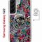 Чехол-накладка Samsung Galaxy S22 (638522) Kruche PRINT Music