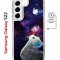 Чехол-накладка Samsung Galaxy S22 (638522) Kruche PRINT Мотылёк
