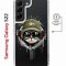 Чехол-накладка Samsung Galaxy S22 (638522) Kruche PRINT Кот в наушниках