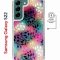 Чехол-накладка Samsung Galaxy S22 (638522) Kruche PRINT Цветные листья