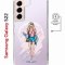 Чехол-накладка Samsung Galaxy S22 (638522) Kruche PRINT Fashion Girl