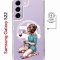 Чехол-накладка Samsung Galaxy S22 (638522) Kruche PRINT Рисуя любовь