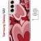 Чехол-накладка Samsung Galaxy S22 (638522) Kruche PRINT Сердечки