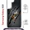 Чехол-накладка Samsung Galaxy S22 (638524) Kruche PRINT Тигриный глаз