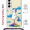 Чехол-накладка Samsung Galaxy S22 (638524) Kruche PRINT Flying Unicorn