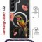 Чехол-накладка Samsung Galaxy S22 (638524) Kruche PRINT Колибри