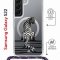 Чехол-накладка Samsung Galaxy S22 (638524) Kruche PRINT Tiger
