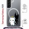 Чехол-накладка Samsung Galaxy S22 (638524) Kruche PRINT Angel Demon